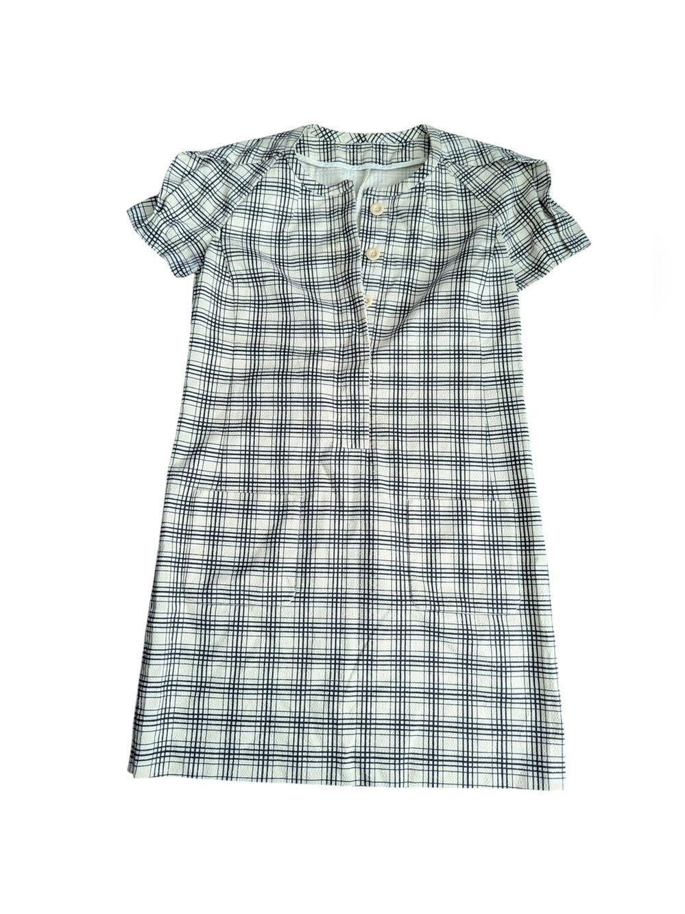 See By Chloe Beige Plaid Dress